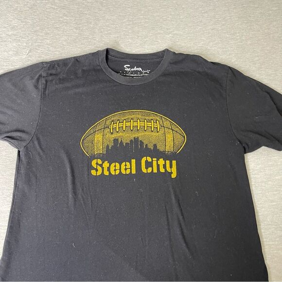 Scobar Steelers Steel City Football Graphic Men’s T-Shirt - Picture 5 of 5